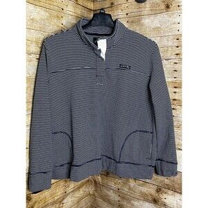 STATE OF MINE STRIPED LOUISIANA POP OVER WARM COZY CUTE CASUAL SWEATSHIRT  XL